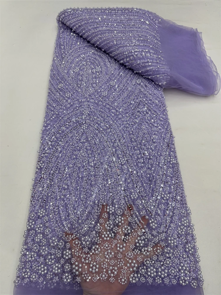 جودة عالية موضة الترتر الأفريقي تول المطرزة العريس أقمشة الدانتيل الفرنسية مطرز الترتر أقمشة الدانتيل لحفل الزفاف النيجيري ،