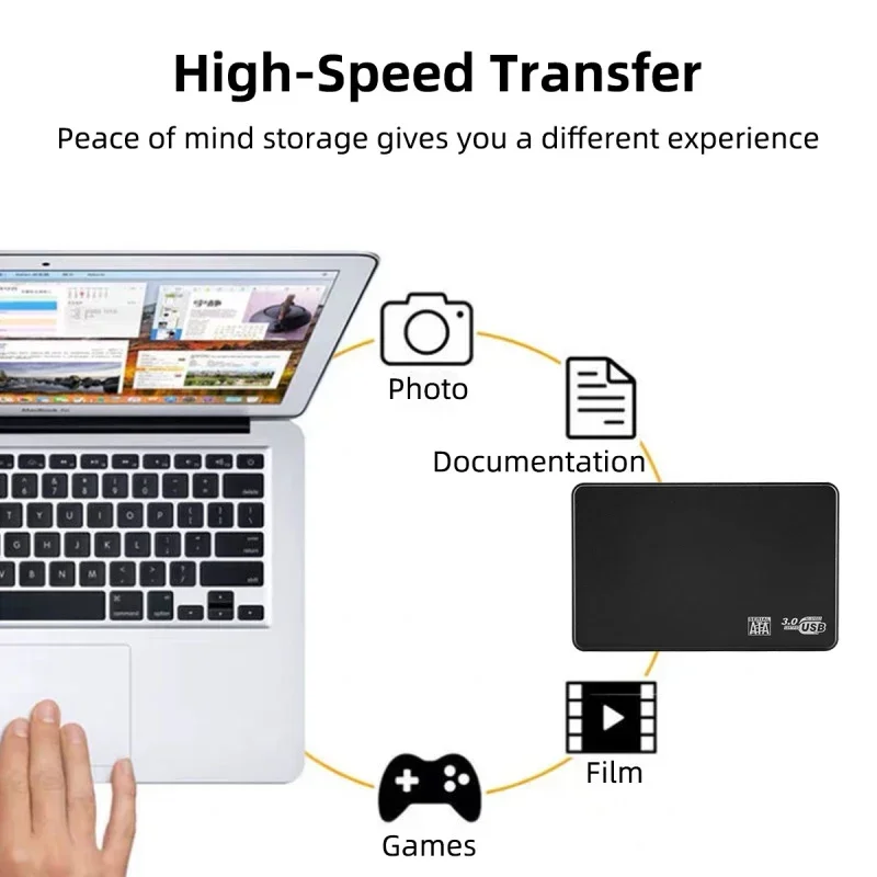 2.5 بوصة USB HDD الضميمة حالة Sata إلى USB 3.0 القرص الصلب القرص SATA خارجي HD صندوق محرك خارجي