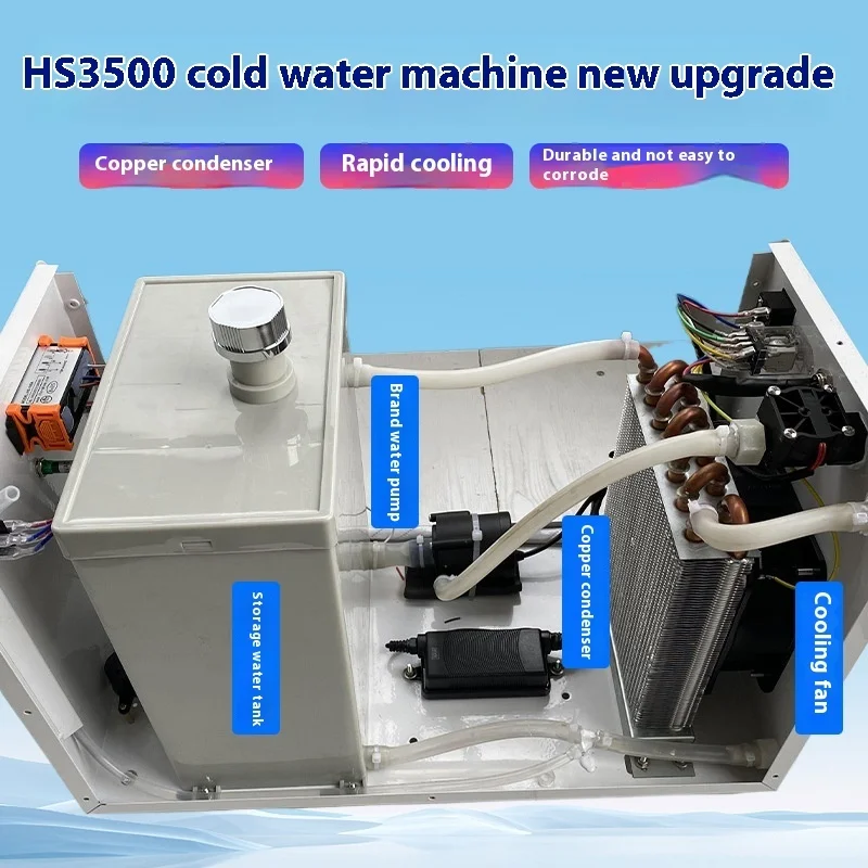 Industrial CW5200 Laser Chiller Cooling Circulating Engraving Machine Water Tank