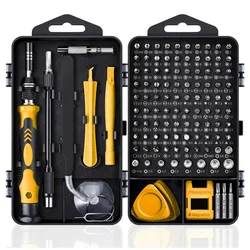 Computer Reparatur Kit,122 in 1 Magnetische Laptop Schraubendreher Kit, Präzision Schraubendreher-set, kleine Auswirkungen Schraube Fahrer Set mit Fall