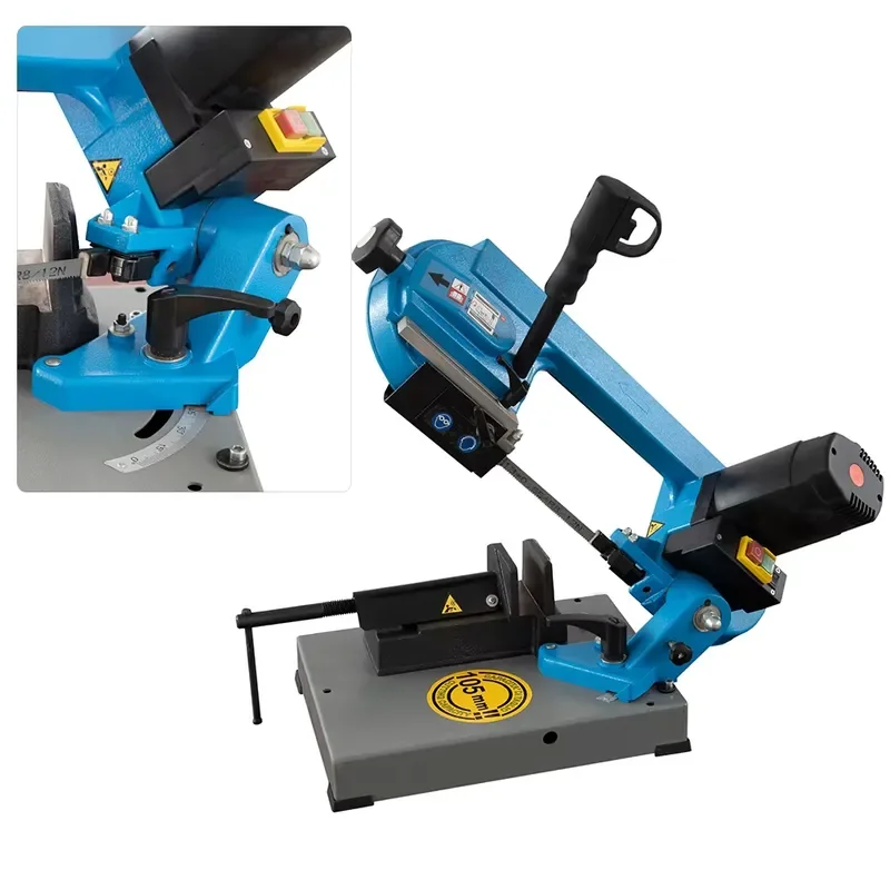 Metal Cold Saw Machine bar Cutting Machine Cut off Saw Metal Bandsaw with Base sierra De Cinta Para Metal