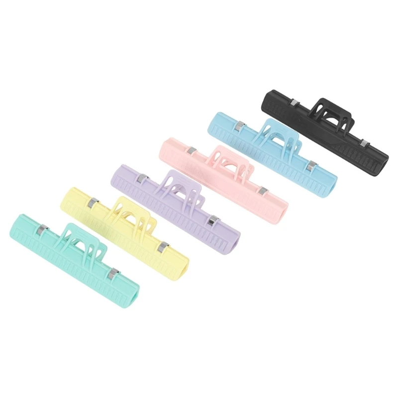 Colorful Plastic Music Book Page Note Clip Piano Holder Music Score Fixed Clip Guitar Violin Piano Player Spring Clips 24BD