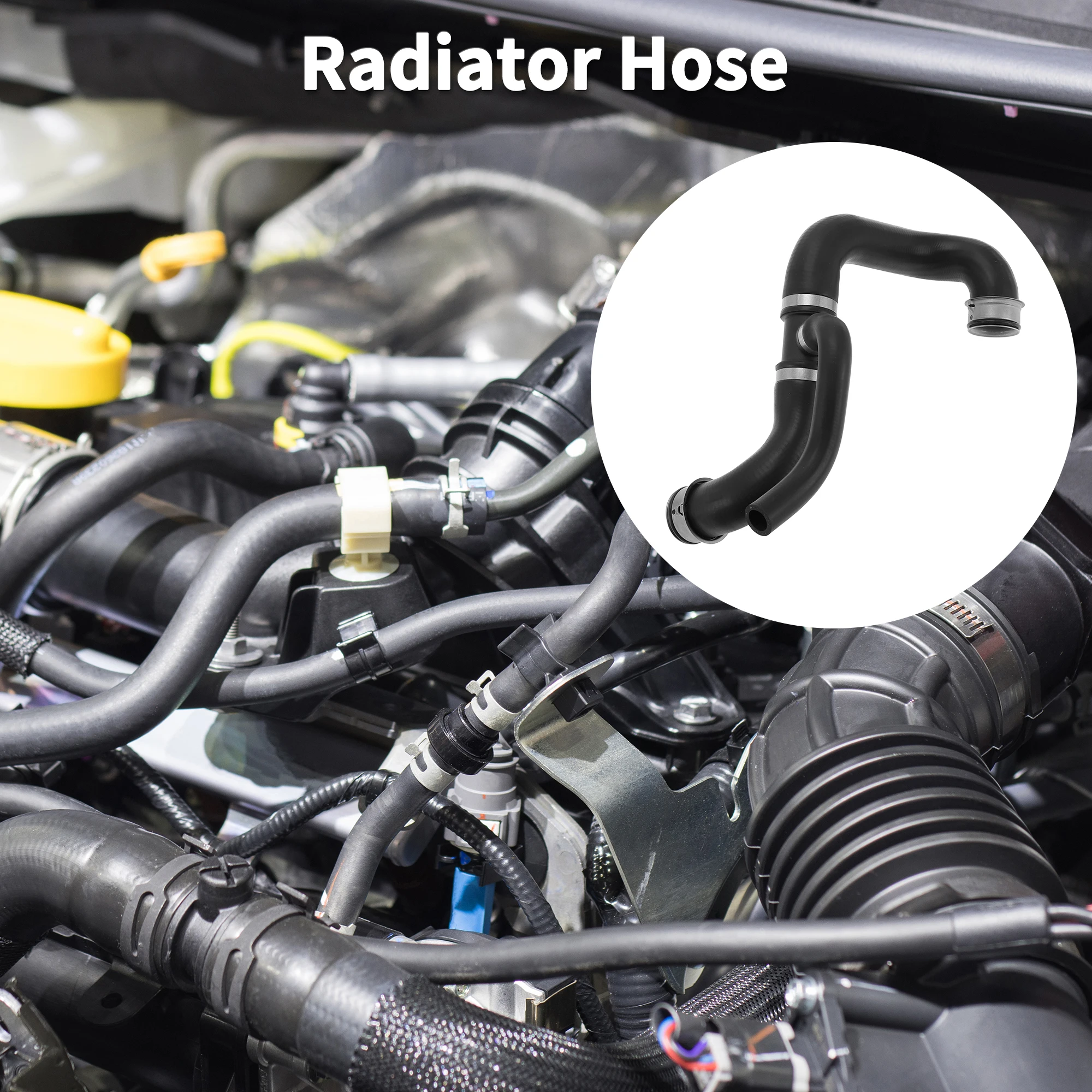 Tubo radiatore UXCELL per Mercedes-Benz CLS550 2007-2011 E550 2007-2009 Buona tenuta No.A 2115015182   Tubo dell'acqua del liquido di raffreddamento inferiore