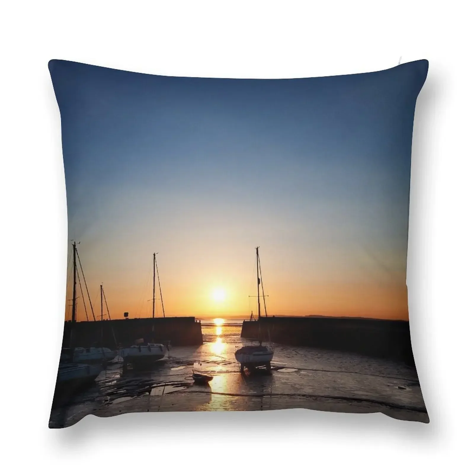 

Dry Harbour of Musselburgh Throw Pillow Sofas Covers Christmas Pillows Pillowcases luxury decor pillow