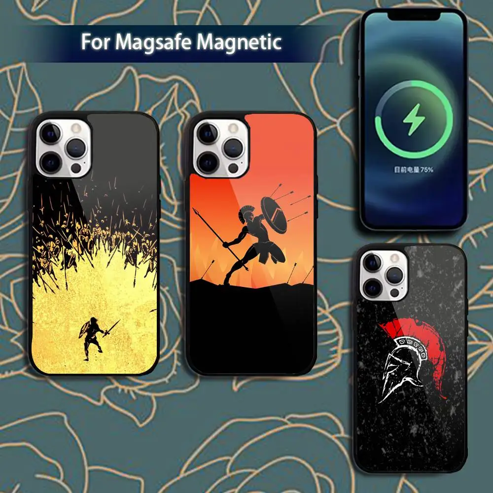 

Cool S-Sparta-es Phone Case For iPhone 16,15,14,13,12,11,Pro,Max,Plus,Mini,Magsafe,Magnetic Wireless Charging Case