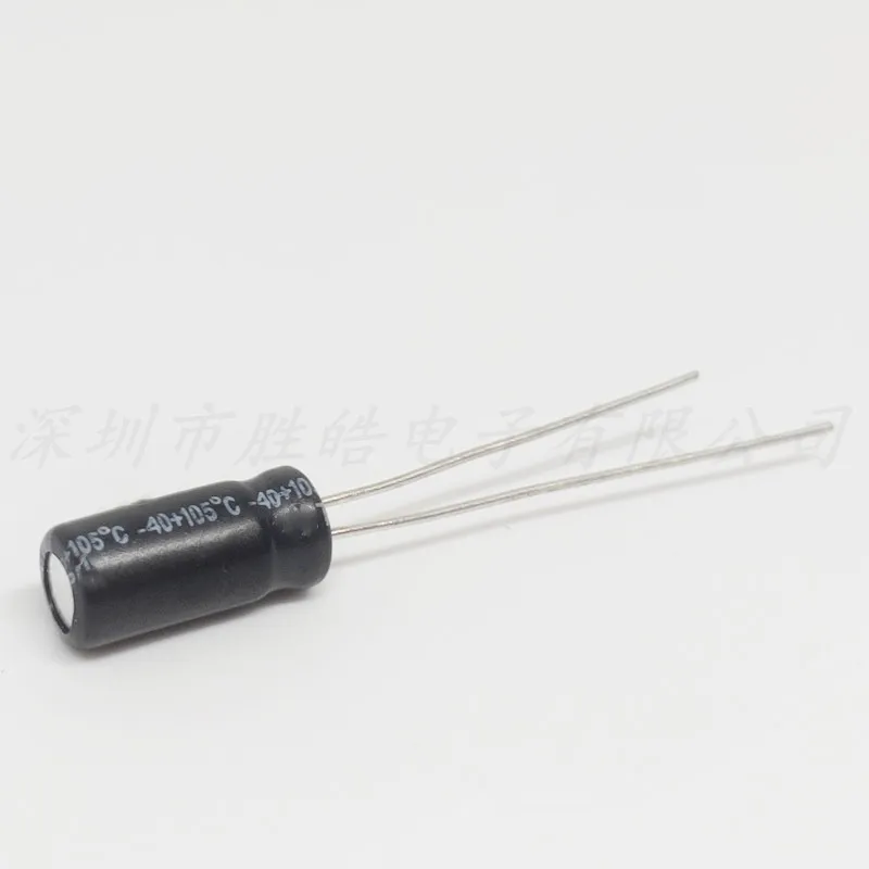 (1000PCS)   16V33UF   Aluminium Elektrolytische Condensator  16V33uf  4x7mm  High Quality