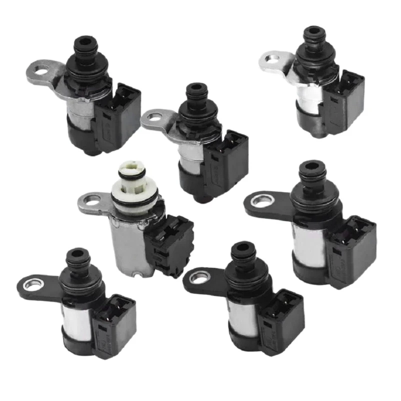 7Pcs RE5R05A Transmission Solenoid Kit for 02UP (High Ohm) Nissan Pathfinder 31941-1FX02 63431A-U