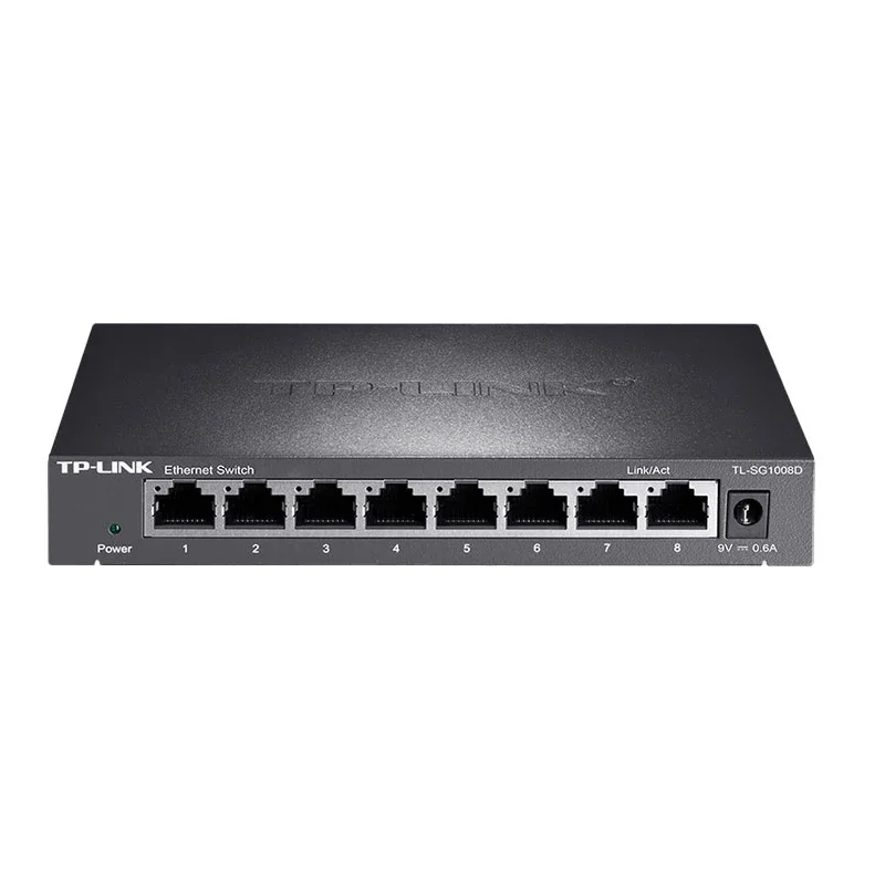 TP-LInk 8Port Gigabit Switch Ethernet Smart Switcher 1000Mbps Ethernet Network Hub 1GE RJ45 1gb Internet Lan Splitter TL-SG1008D