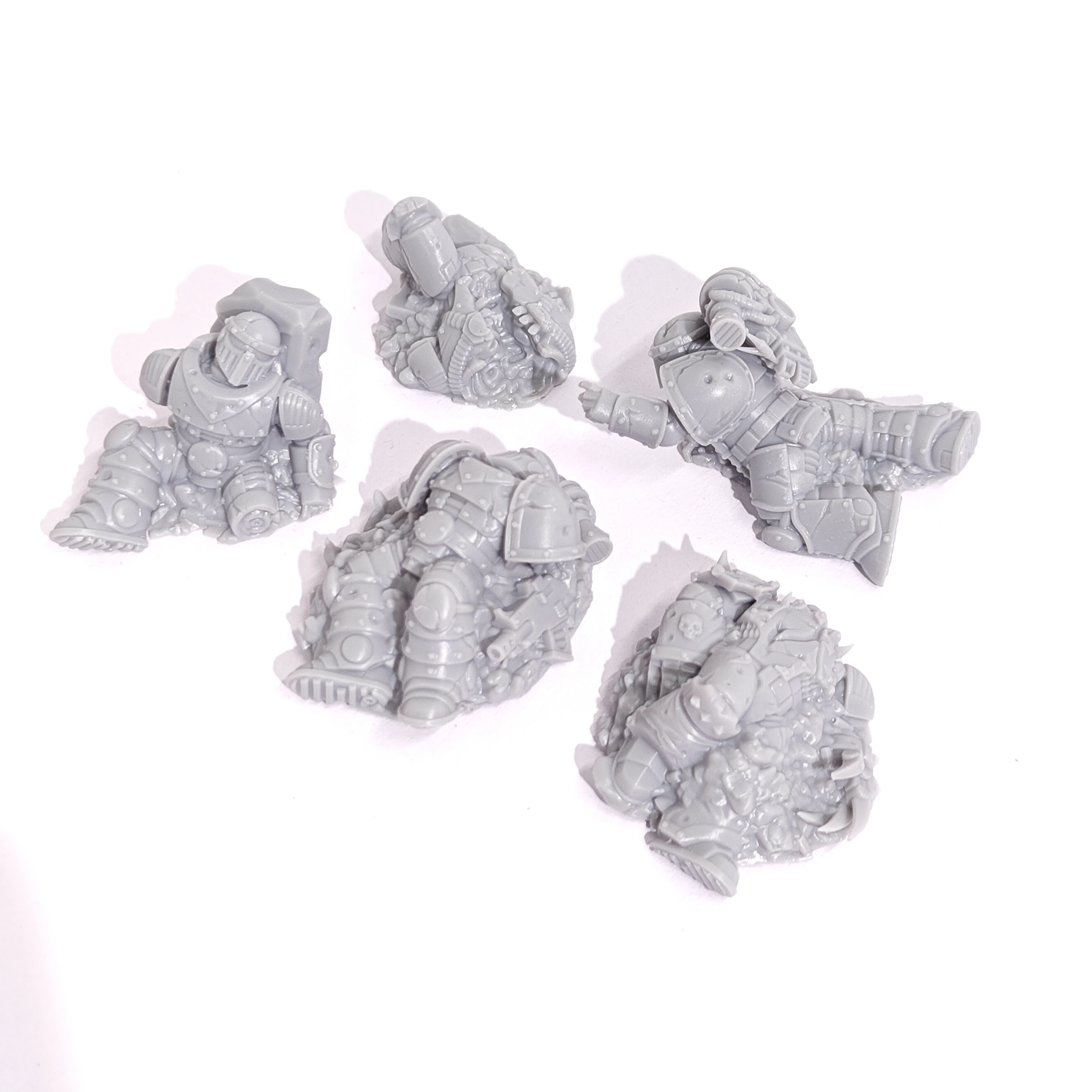 Garage Kits Table Top Miniatures Human body resin kits figure unpainted miniatures (5 bodys) kt002