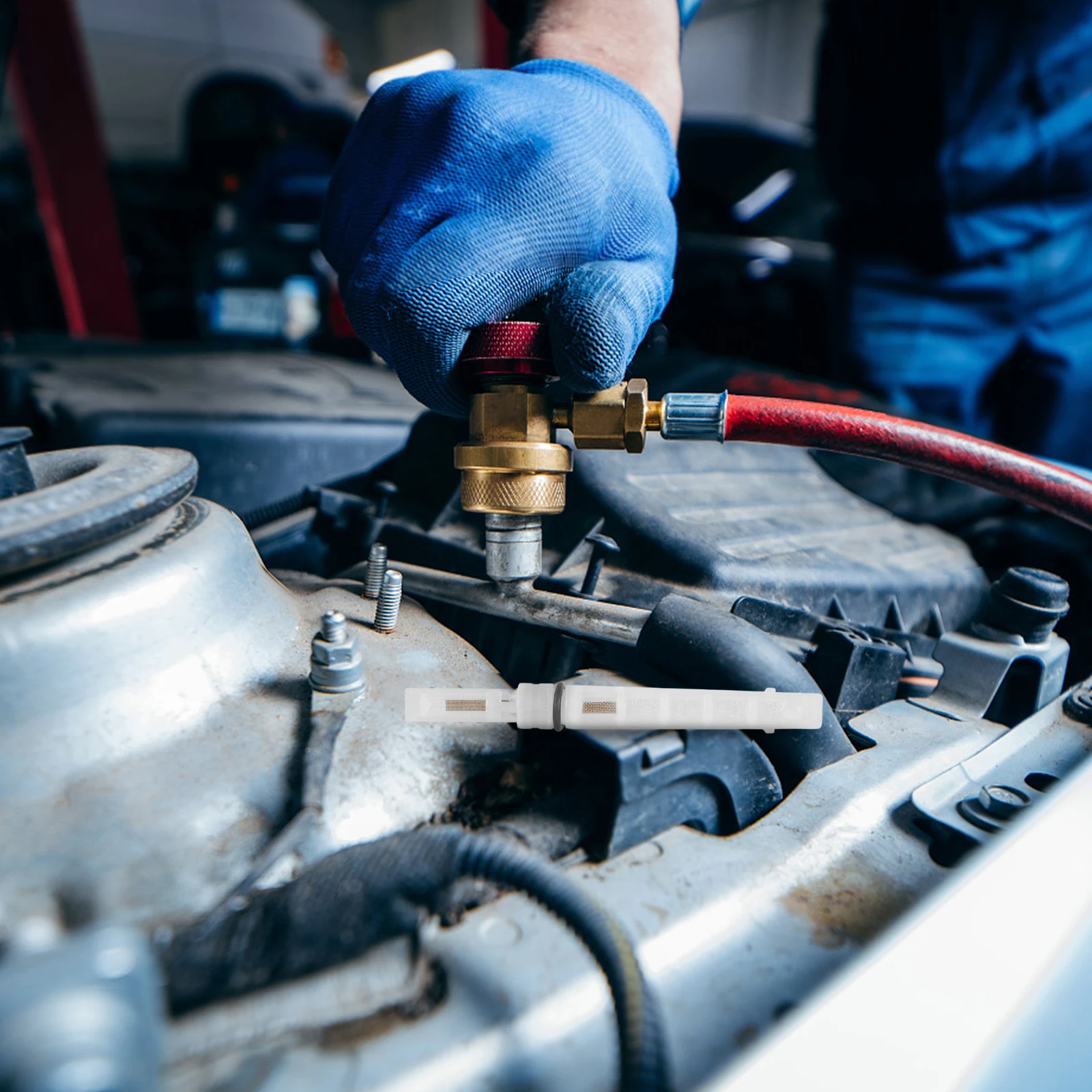 

Air Conditioning Expansion Valve Throttle Car AC Plastic Replacement Part Compatible Fits Focus HVAC Cooling