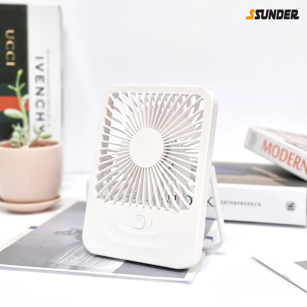 Wireless Portable Mini-fan for hanging desk Thunder desk fan