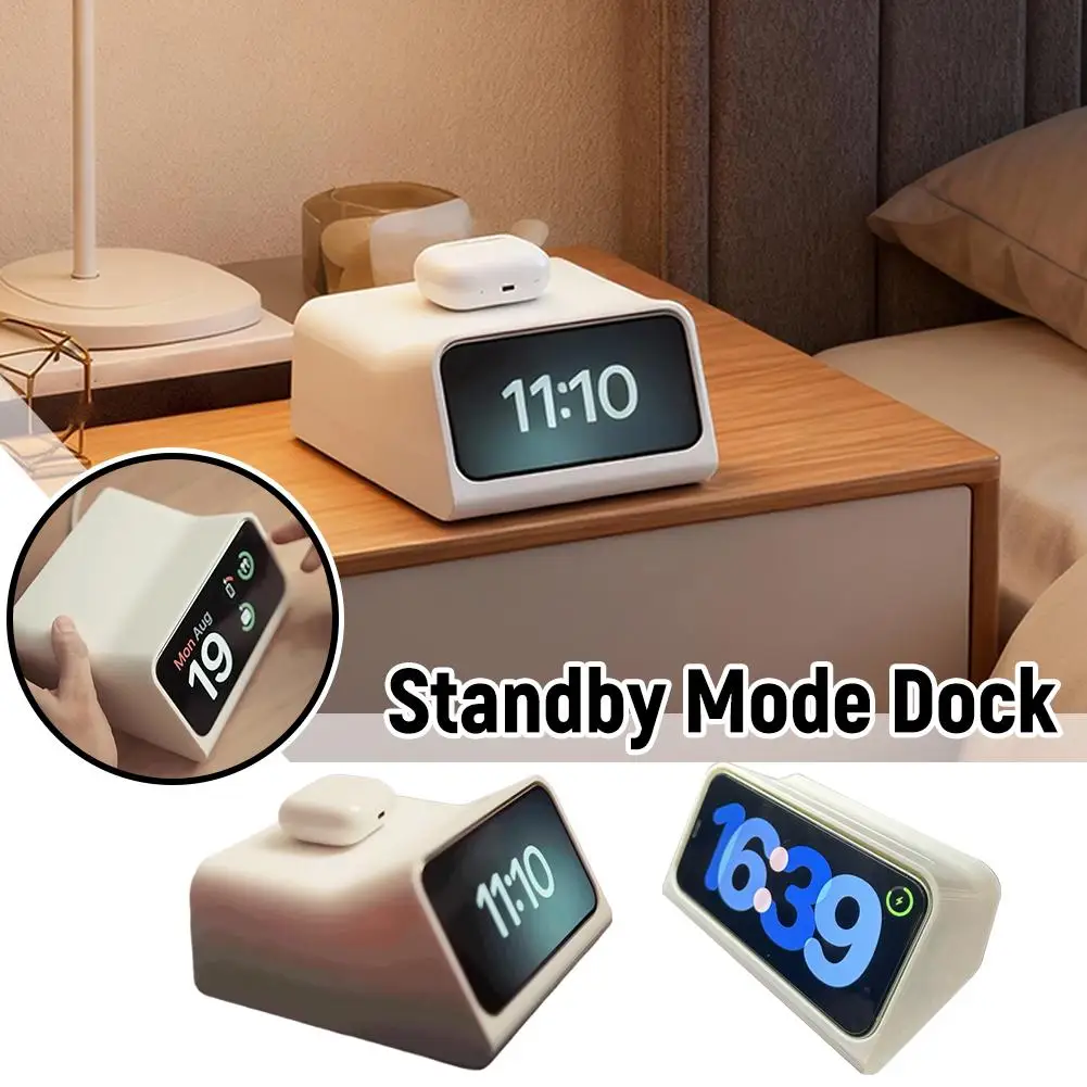 

Подставка MagSafe для iPhone 17 Pro/17 Pro Max — док-станция в режиме ожидания, магнитный держатель для зарядки, подставка для настольного телефона