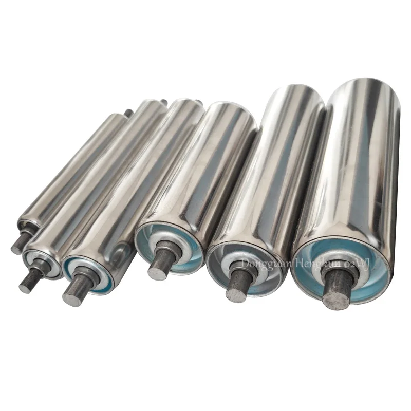 Conveyor Rollers Diameter 25/32/38/50/60 Length 100-550mm Idler Roller, Unloading Roller, Galvanized Roller Assembly Line Roller