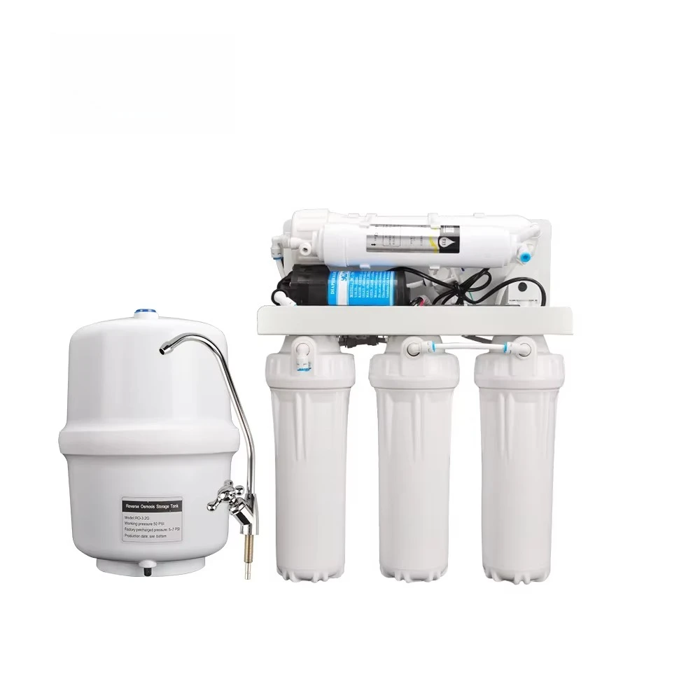 Household RO Machine Water Purification System  Filtered Water Quality Can Be Tested by TDS