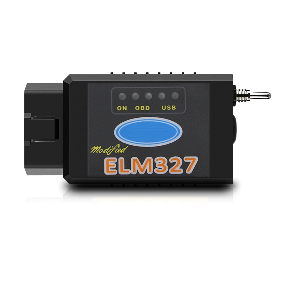 ELM327 V1.5 PIC18F25K80 WiFi/Bluetooth With Switch Code Scanner OBD2 Bluetooth Elm327 WIFI For Ford Forscan Diagnostic Tool