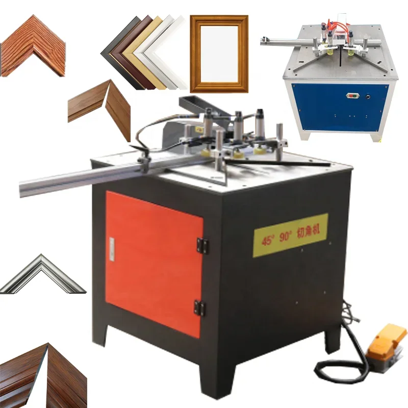 

Semi-automatic photo frame cutting machine corner knife