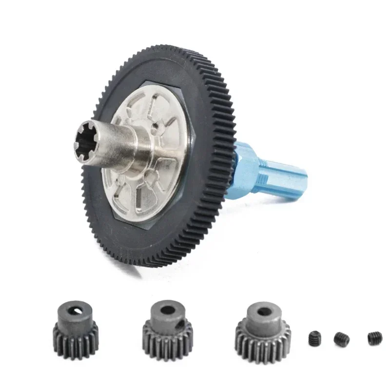 1 ชุด 91T Spur Gear รองเท้าแตะคลัทช์ 21T 19T 17T ชุดเกียร์สําหรับ Arrma 1/10 Senton หินแกรนิต Big Rock Vorteks Typhon 4X4 ชุดสีแดง