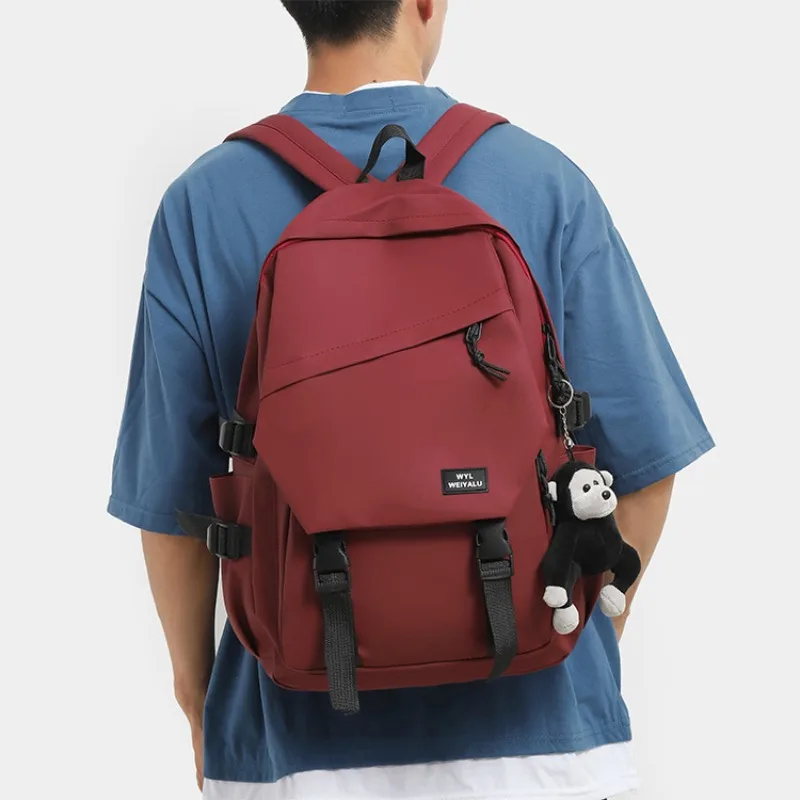 Students' Schoolbags New University Students' Backpacks Large-capacity Fashion Backpacks Can Print Logo