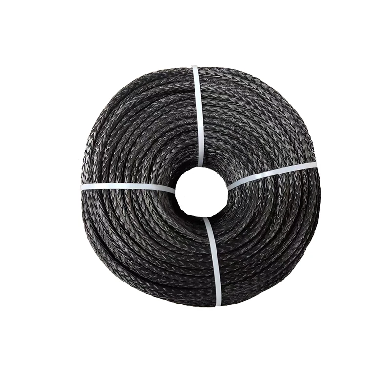 6MM*100M Synthetic Winch Line UHMWPE Fiber Rope For 4WD 4x4 ATV UTV Boat Recovery Offroad