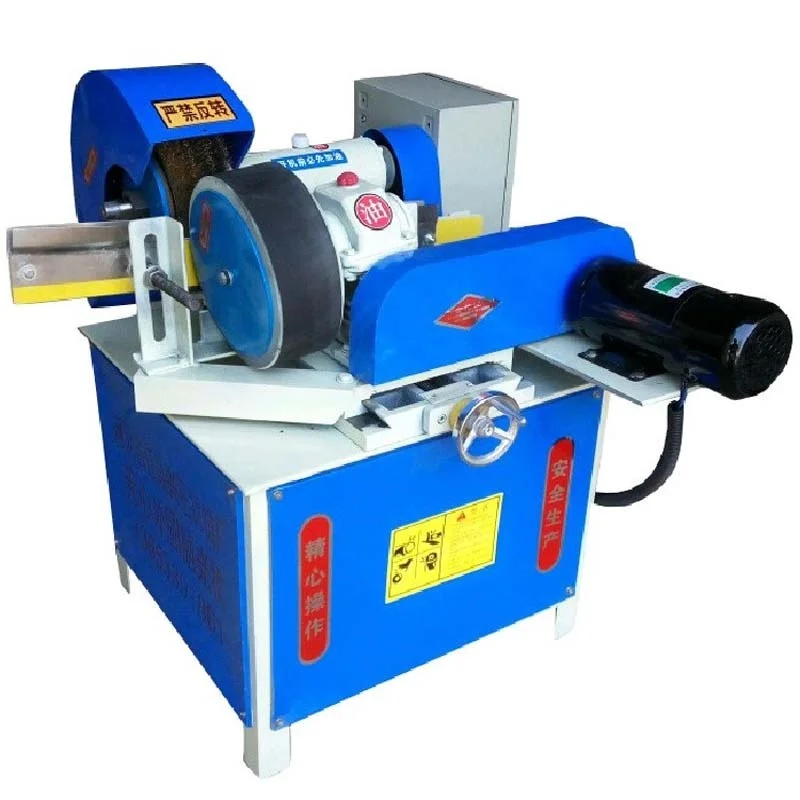 

Desktop stainless steel pipe drawing machine, small round pipe external polishing machine, rust removal