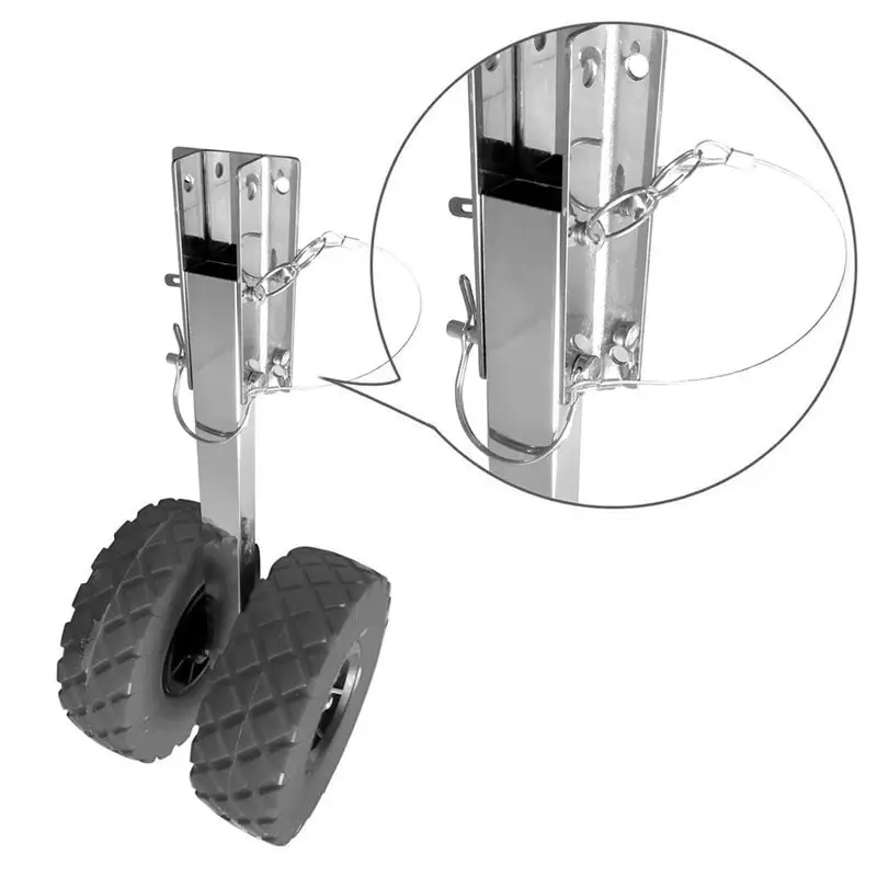Portable Silver Trailer Coupler Pin 5/16-Inch Diameter X 2-3/4-Inch Long Trailer Pins With Plastic Coating Tether 10Pc 11-1/2Inc