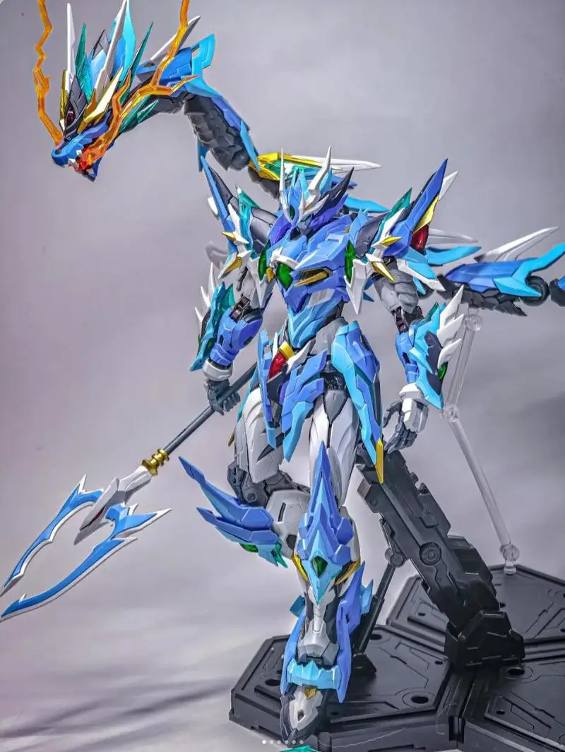 متوفر محرك Nuclear Mg 1/100 Aobing-Nezha-Bai Qi-Cao Ren هيكل عظمي معدني يتحرك يجمع نموذج Mecha ويجمع هدايا الألعاب #3
