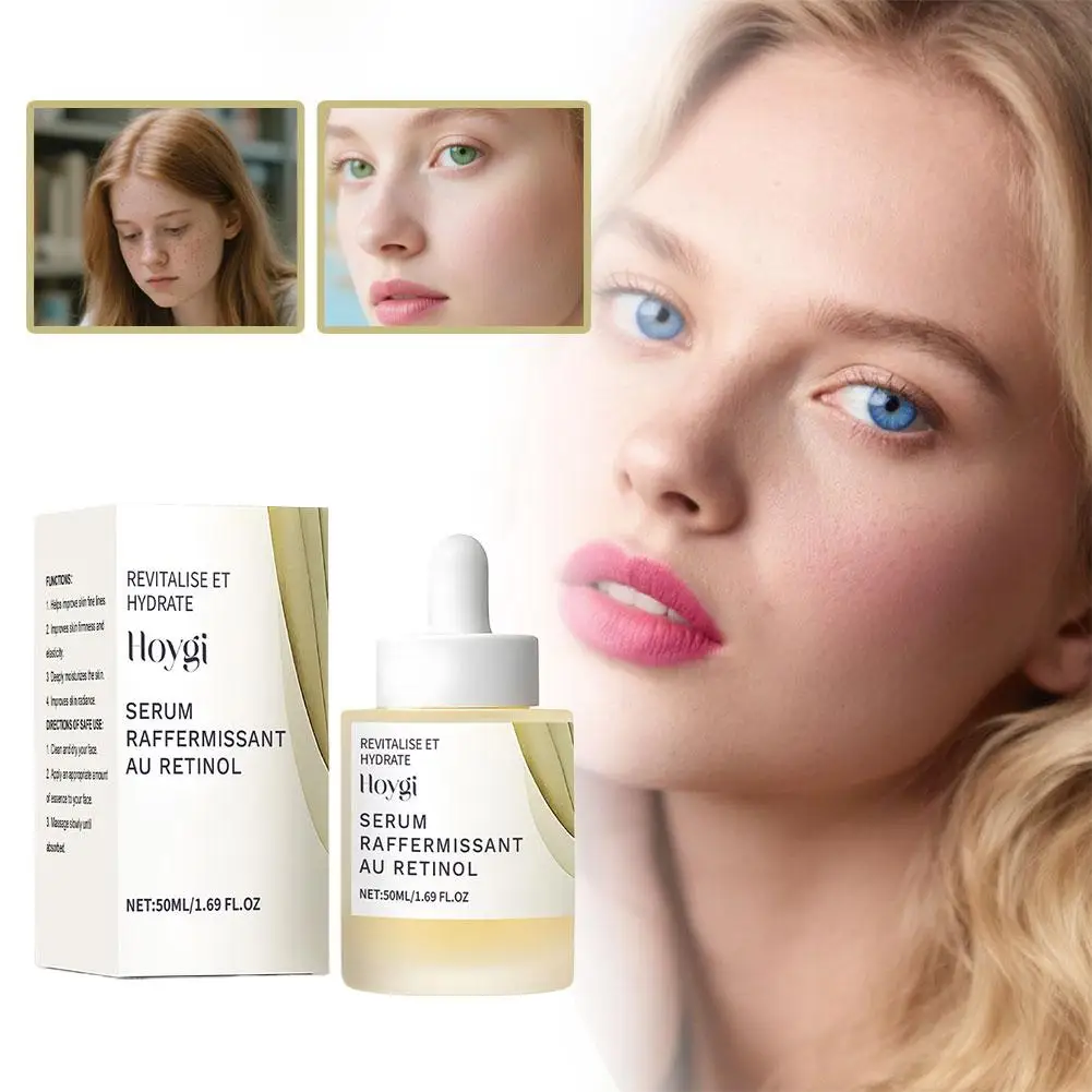 Retinol Anti-Aging Firming Facial Serum Fades Fine Lines Improves Sagging Boosts Elasticity Tightens Smooths Repairs Daily Care