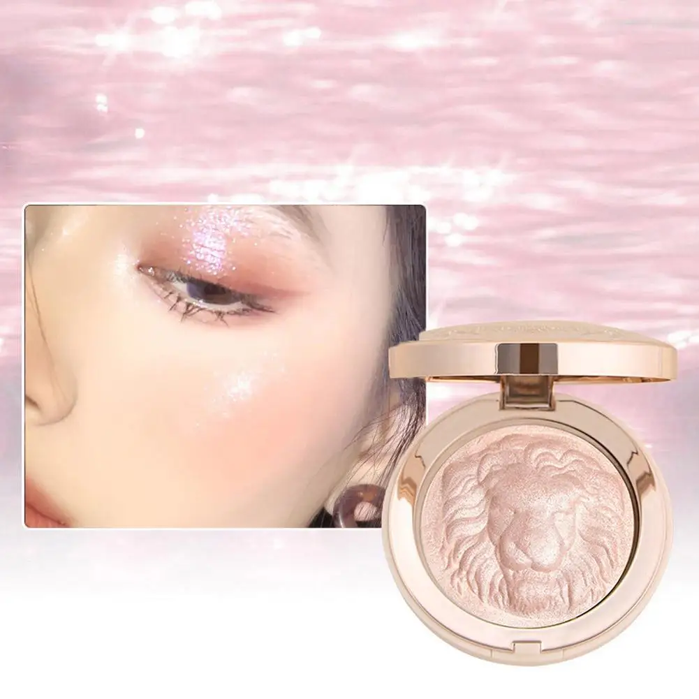 Hot High Gloss Powder Gloss Glitter Evidenzia Contorno Luce Contorno Gloss Contorno naturale Shimmer Correttore Tavolozza per il viso La C3O7