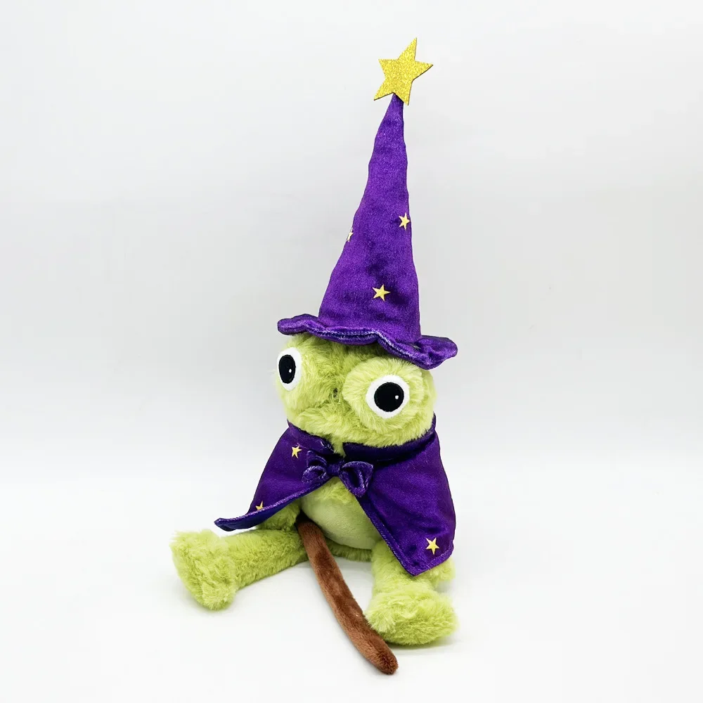 

New 30cm Moonlight Manor Frog Wizard Plush Toy Dolls Cartoon Stuffed Soft Toy Birthday Christmas Gift For Children