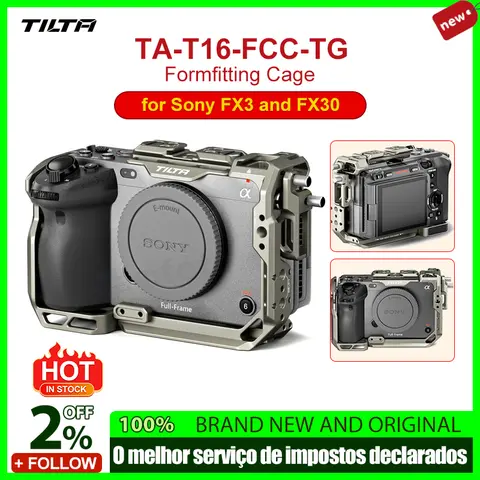 Tilta TA-T16-FCC-TG TA-T16-FCC-B per gabbia per fotocamera Sony FX3 FX30
