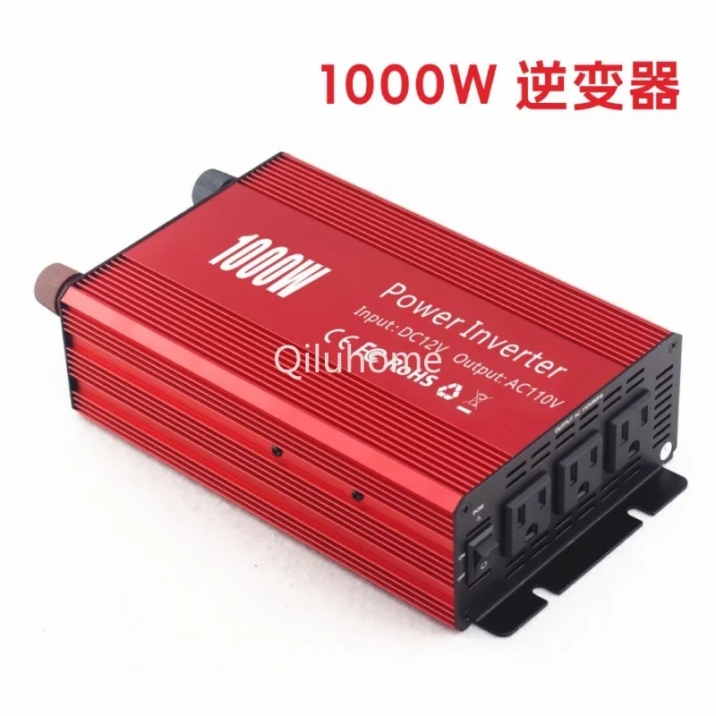 

1000W American Standard Car Inverter 12V To 220V High Power Ac Home Power Adapter Booster