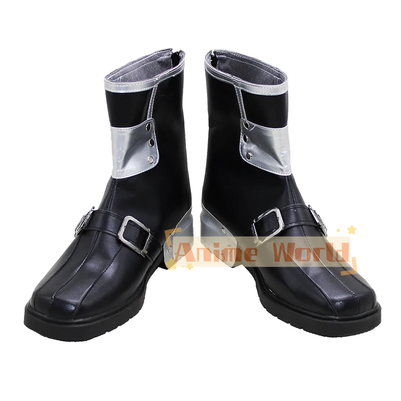 Anime espada arte on-line cosplay botas kirigaya kazuto cosplay sapatos botas preto plutônio sao masculino kirigaya kazuto kirito cosplay sapatos