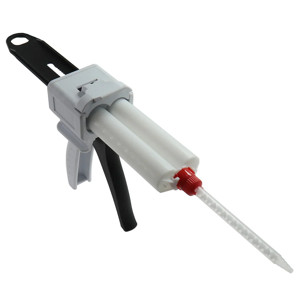 Second Generation 50ml Two Component AB Epoxy Sealant Glue Gun Applicator Glue Adhensive Squeeze Mixed Manual Caulking Dispenser