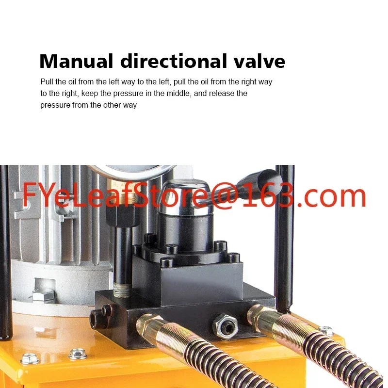 超高圧二重回路ハンド電動油圧ポンプ木製ケース70mpa 0.75KW 220V/380V 7mpa Pcoc