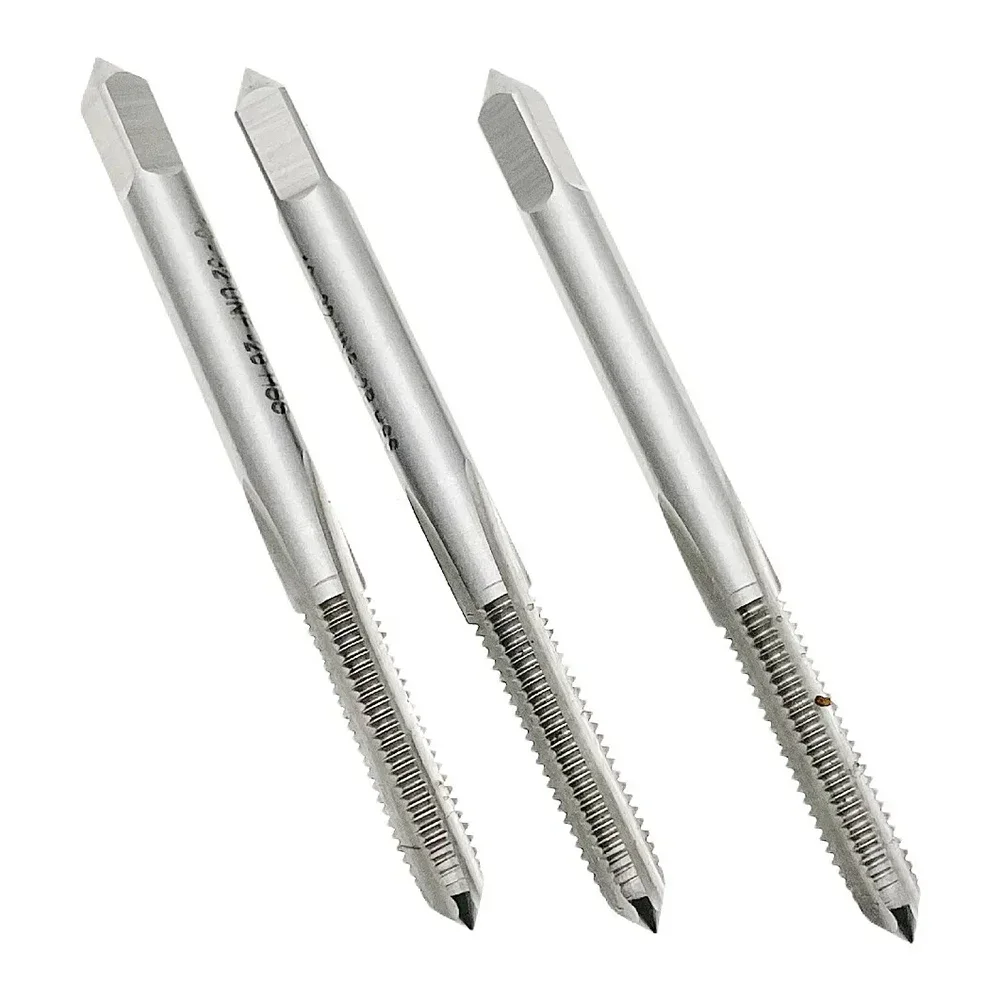 3pcs 10 X 32 Tap Set 10x32 Thread Tap High 10-32 Threading Tap Tool Speed Steel Screw Thread Hand Tap Drill