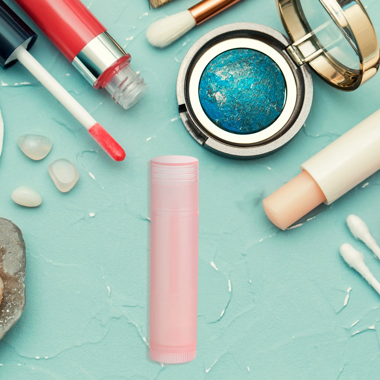 50 stuks duurzame lichtgewicht lippenstiftcontainers prachtig ontwerp voor lipgloss crème reizen praktisch gebruik lippenstiftcontainer