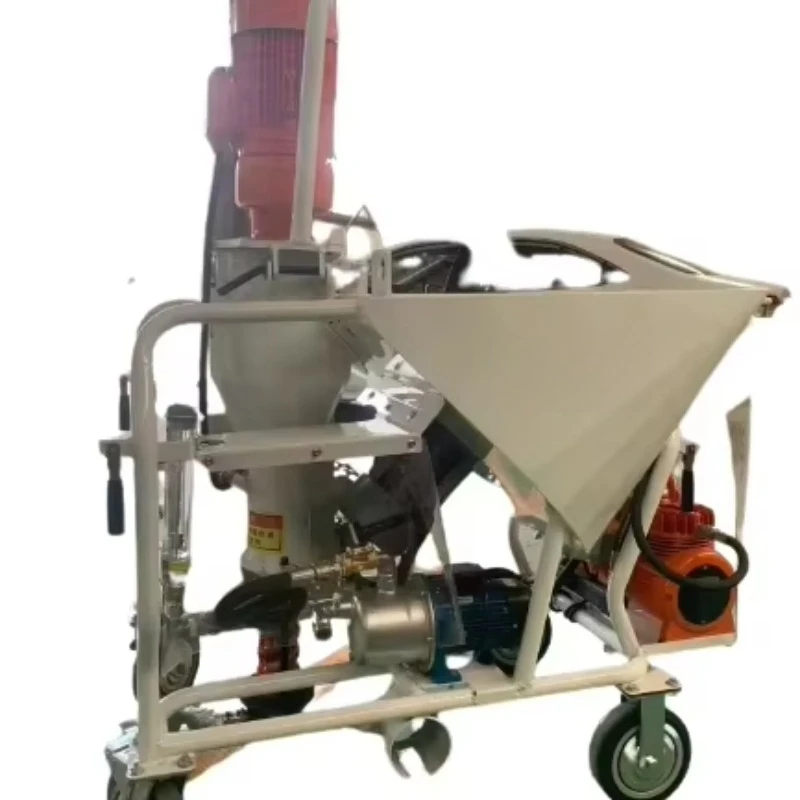 

Автоматический распылитель для гипсовой и цементной штукатурки 380В 5.5КВт, бункер 115л, 30л/мин, для стен, цементных и известковых растворов, кладочных работ, на заказ