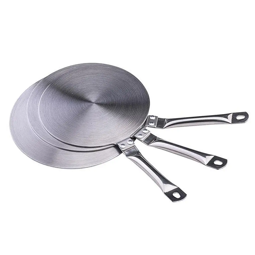 Induction Adapter, Hob Heat Diffuser Converter Induction Hob Heat Diffuser Cooker Accessory, 3 Size to Choose