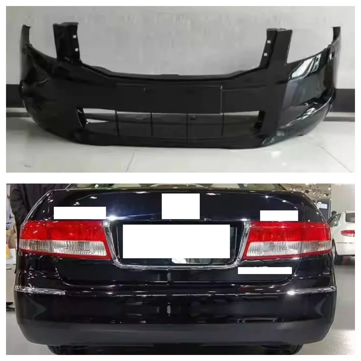 

Комплект кузова переднего и заднего бампера в сборе для Honda Accord 7th 8th Surround, автомобильные аксессуары