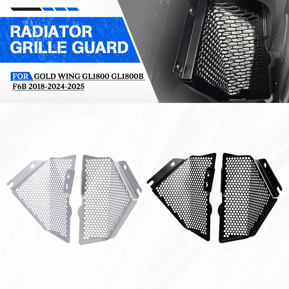 

For Honda GoldWing GL1800 DCT F6B Motorcycle Radiator Guard Grill Cover Protector Accessories GL1800 GoldWing Tour DCT 2018-2025