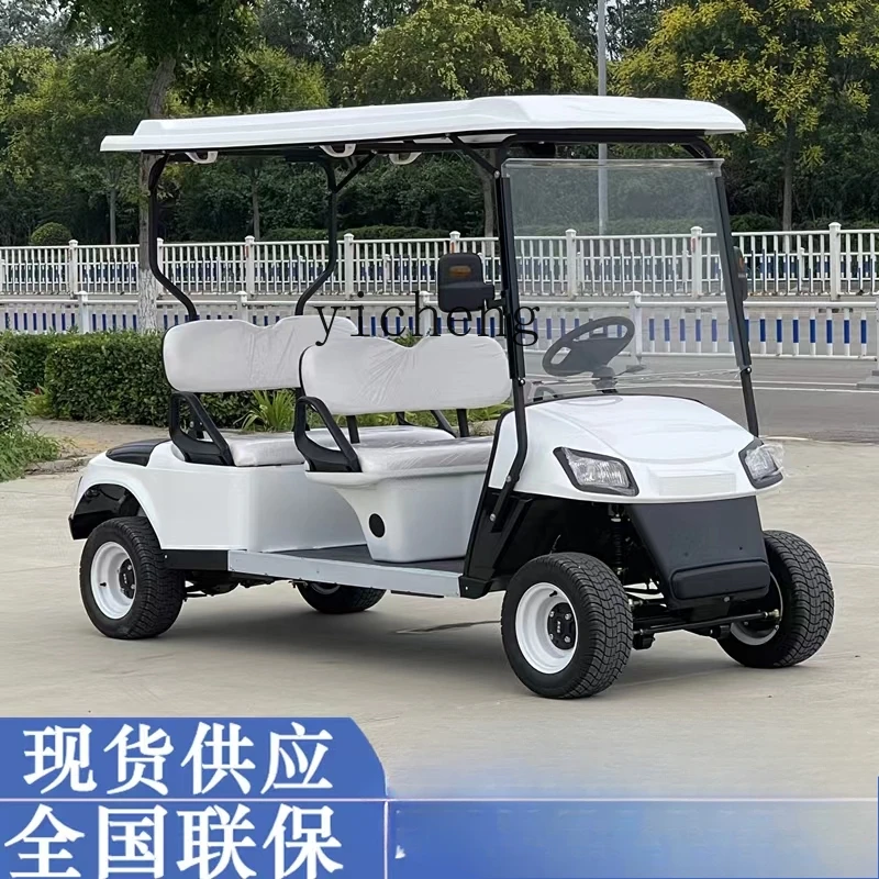 ZC electric sightseeing car golf cart custom 2-10 scenic battery patrol car