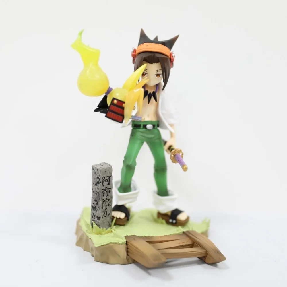 18-21cm Anime SHAMAN KING Figure Asakura Hao/Yoh Asakura Action Figures PVC Statue Model Collection Toys Gifts