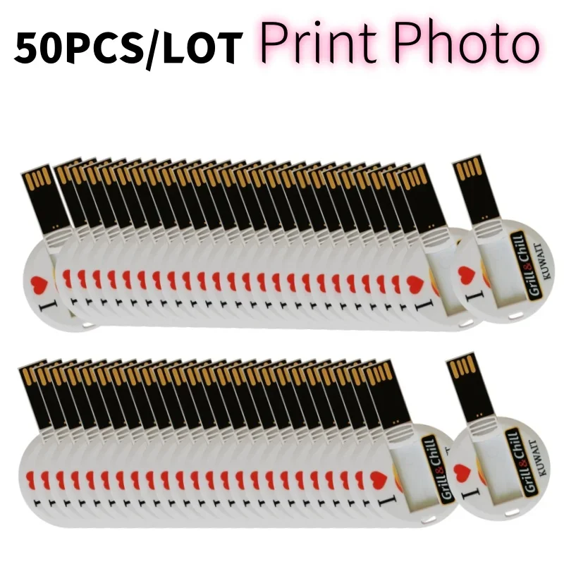 50pcs Hot Sale Photography 8G/16G/32G Bank Credit Card Shape USB Flash Drive Memory Stick Custom Company&Studio Logo Best Gift