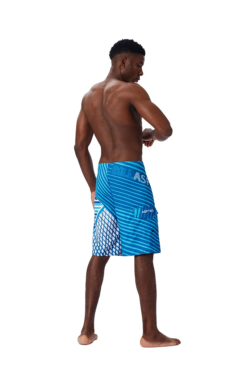 Men\'s Quick Dry Swimming Shorts, Swim Trunks, Beach Board Shorts, Male Beachwear, Luxury Printed Shorts, Summer Swimwear