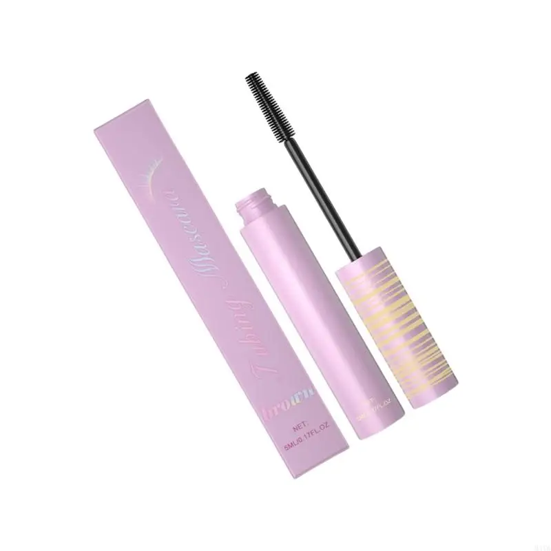 M4YA 5D Silk Fiber Lash -mascara voor wimpers verlengen en dikke, langdurige, waterdichte en vleugjes proof wimpers mascara