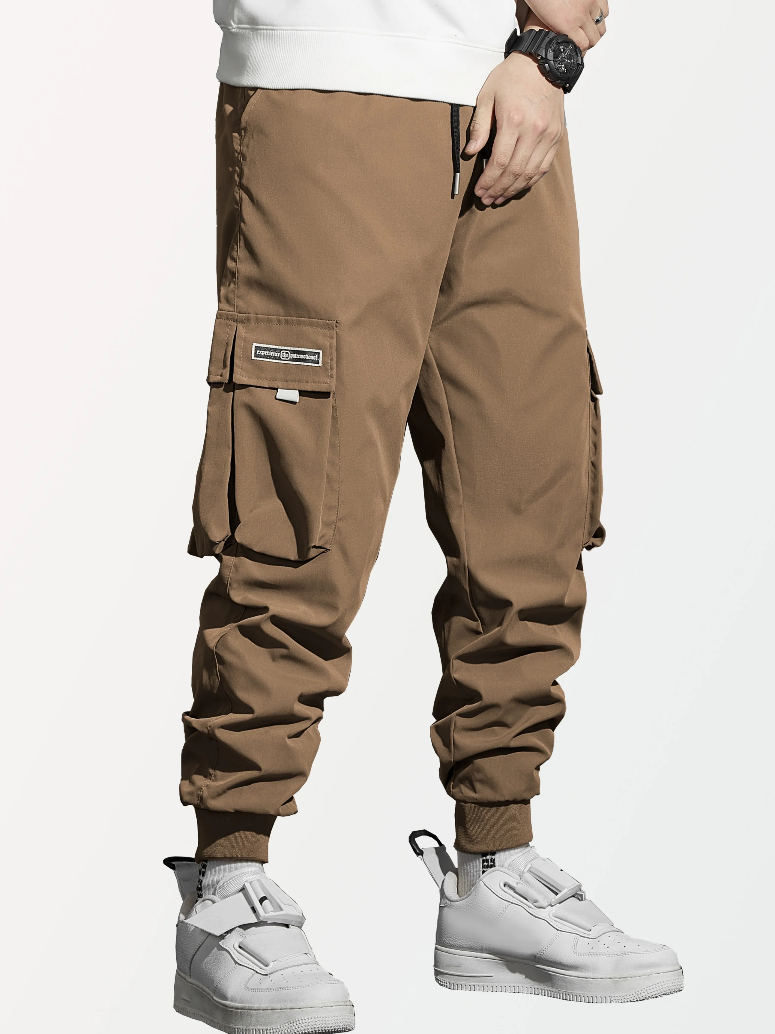 Calças Cargo Masculinas com Mú - Cargo Jogger Pants avaliação e preço