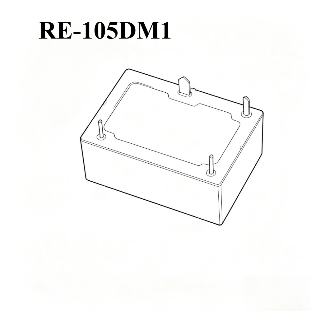 5PCS/Lot RE-105DM1 112DM1 124DM1F 5V 12V 24V 16A 4-pin Power relay Replaceable V6-S-DC5V 12V 24V HF7520-005 012 024