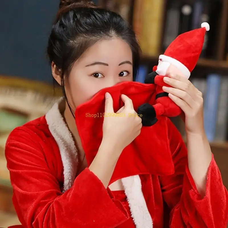 Regalo da donna Peluche Babbo Natale Peluche per bambola per divano da parete Decor Suppl per casa J0MF