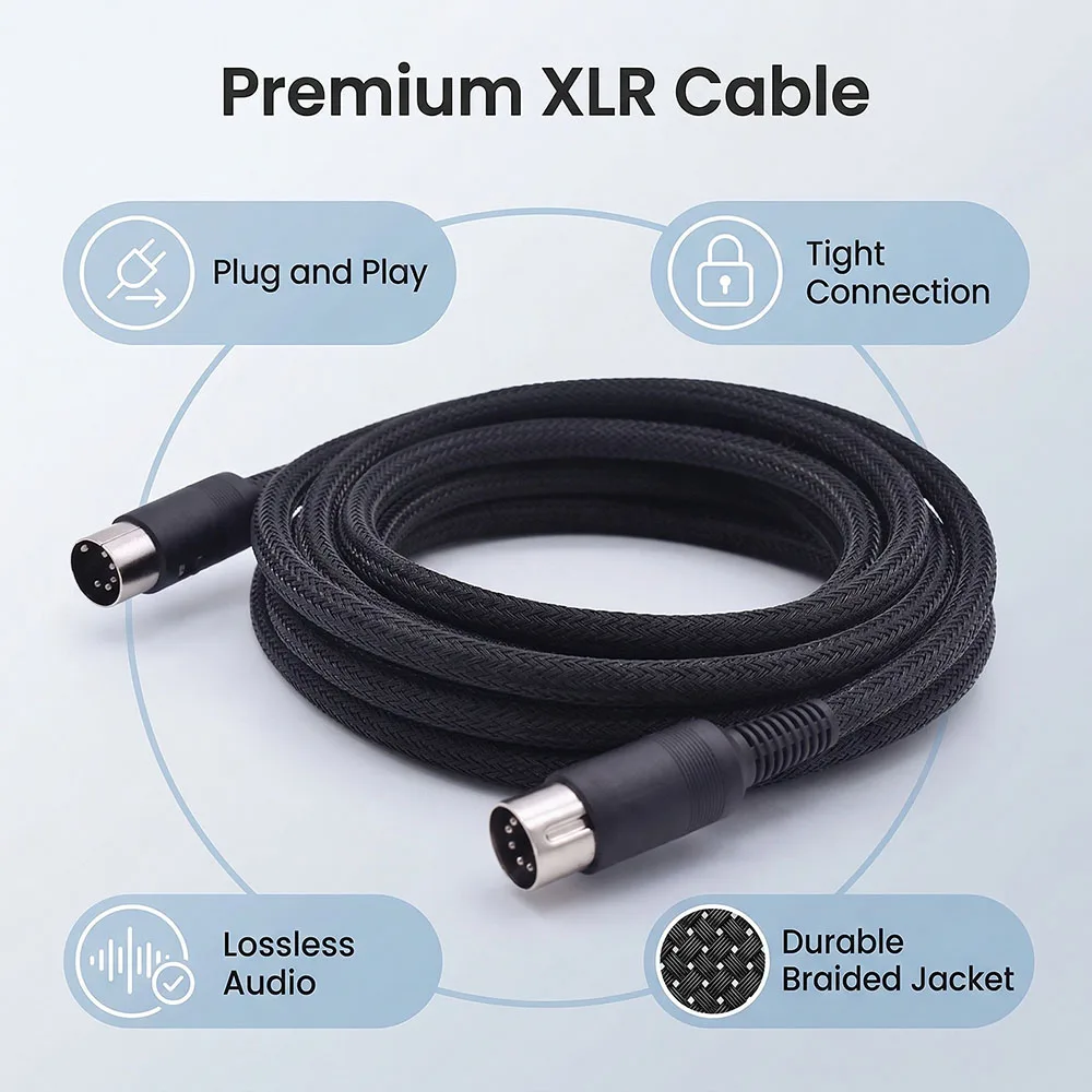 Aouyade 5 Pin Xlr T…