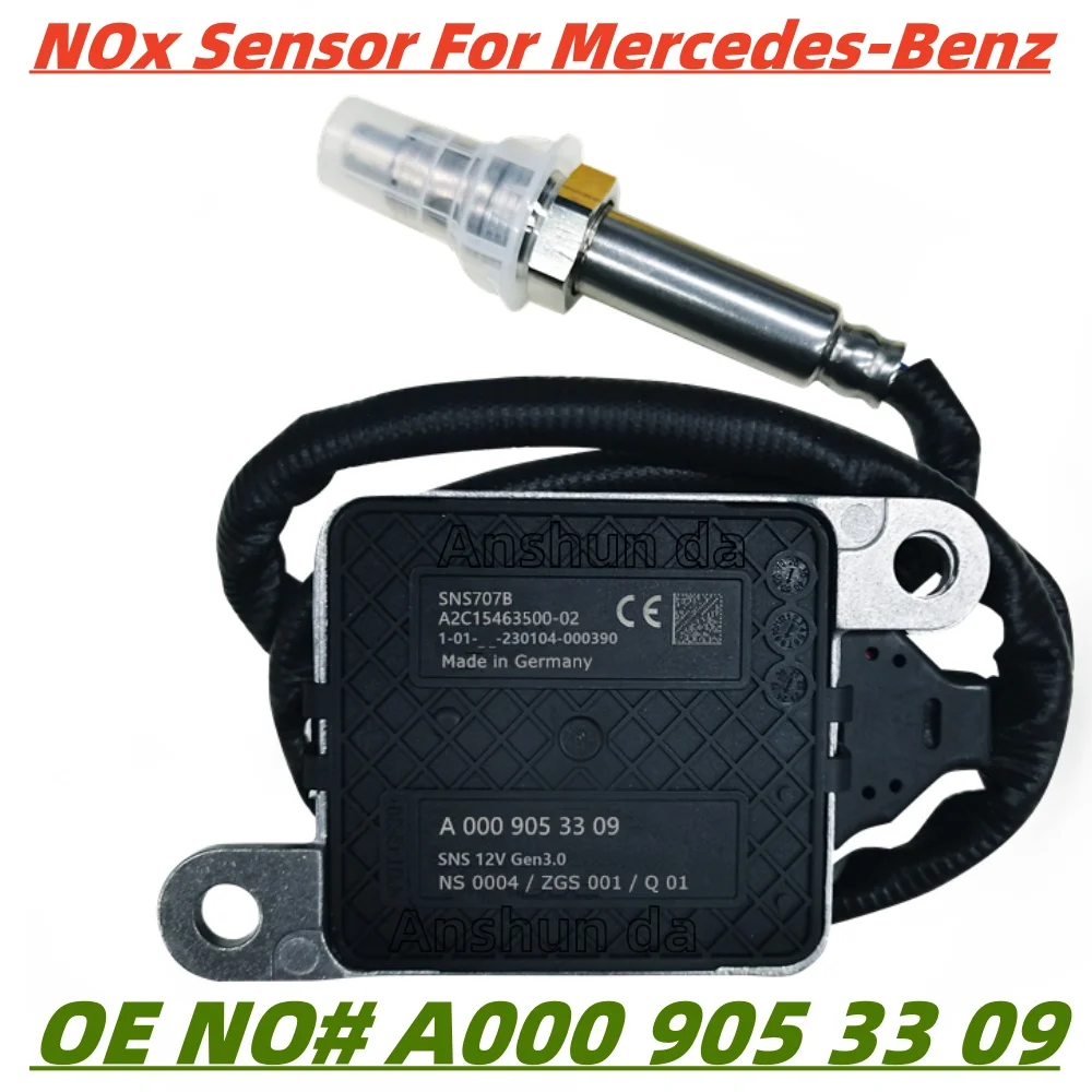 

A0009053309 0009053309 Original New Nitrogen Oxygen NOx Sensor 12V For Mercedes-Benz R172 W166 164 W221 W251 ML250 VITO TOURER